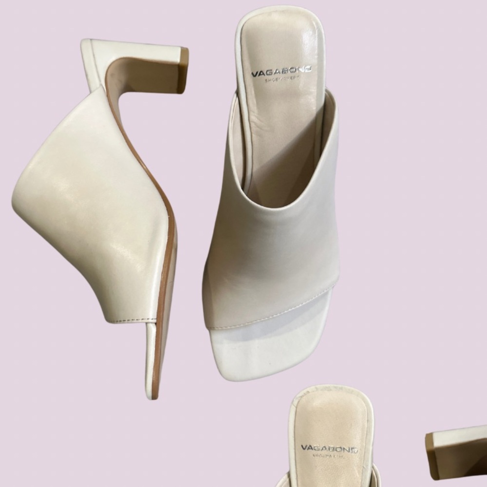 Vagabond Women's Cream Mules